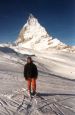 Lasse vor dem Matterhorn